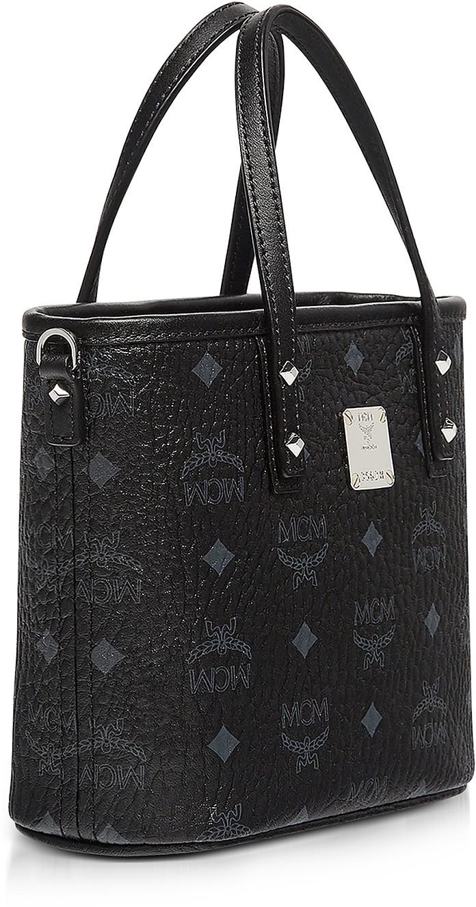 mcm mini shopper tote
