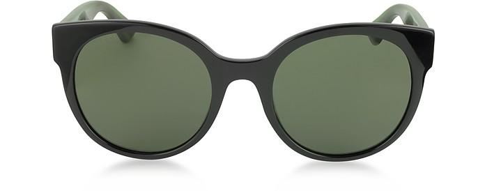 gucci green glitter sunglasses
