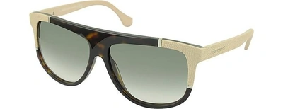 Shop Balenciaga Designer Sunglasses Ba0025 Acetate Shield Women's Sunglasses W/rubber Details In Marron / Noir