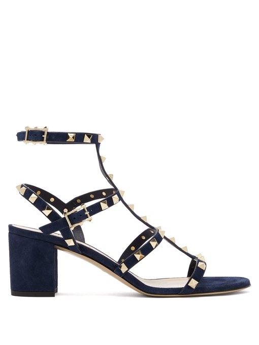 navy rockstud valentino shoes