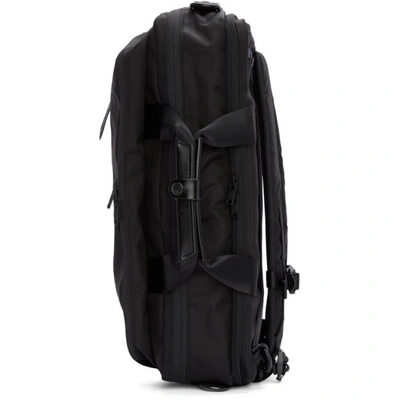 Shop Master-piece Co 黑色可转换 3 种背法公文包背包 In Black