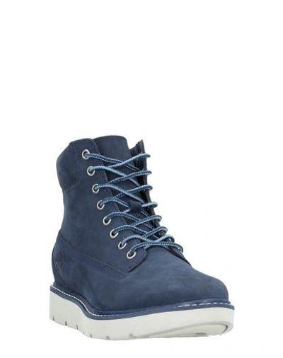 Shop Timberland Ankle Boot In Slate Blue