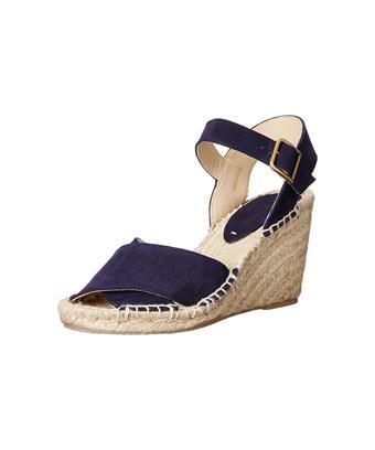 criss cross espadrille wedge