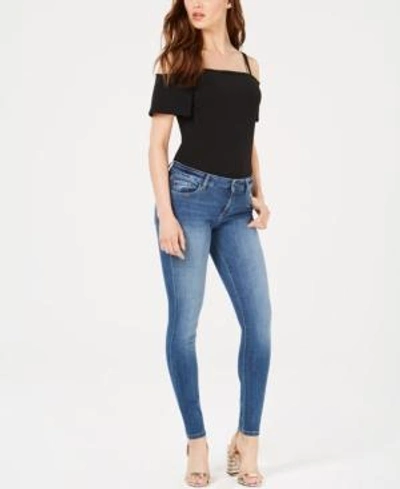 Shop Dl 1961 Florence Mid Rise Instasculpt Skinny In Pacific