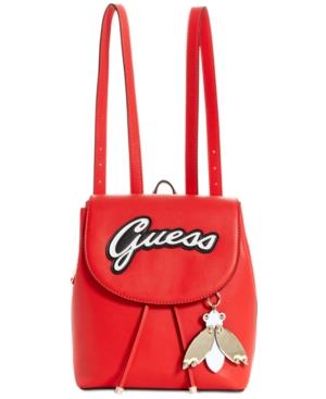 guess varsity pop pin up backpack