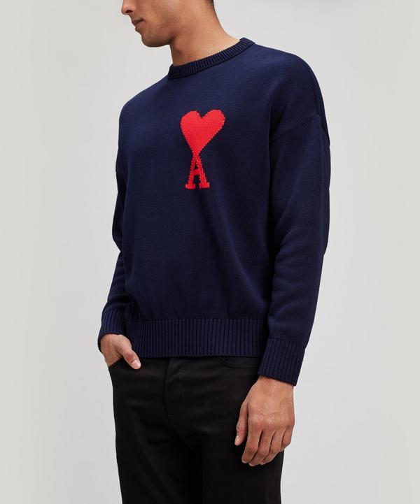 ami heart sweater
