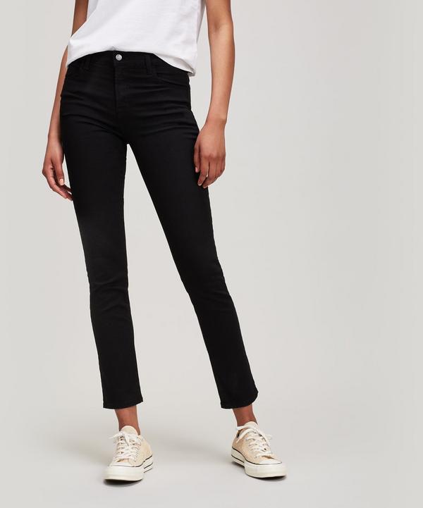 black cigarette jeans
