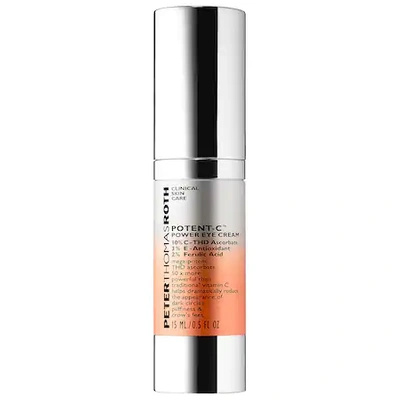 Shop Peter Thomas Roth Potent-c Vitamin C Power Eye Cream 0.5 oz/ 15 ml