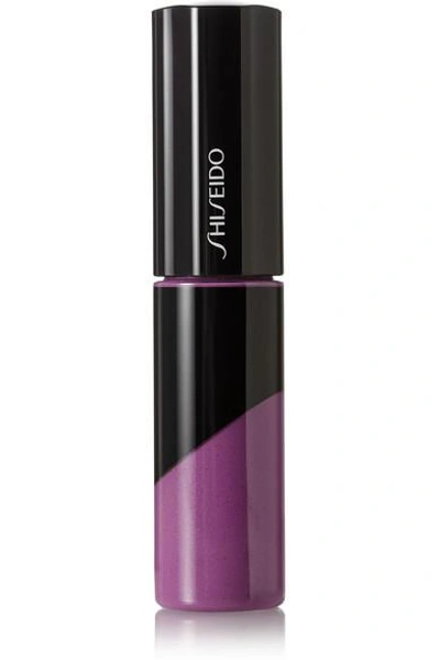 Shop Shiseido Lacquer Lip Gloss In Violet