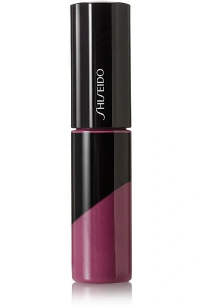 Shop Shiseido Lacquer Lip Gloss In Purple