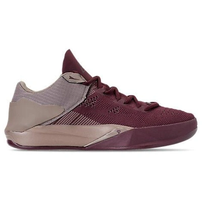 Shop Brandblack Men's  Future Legend Low Basketball Shoes, Red