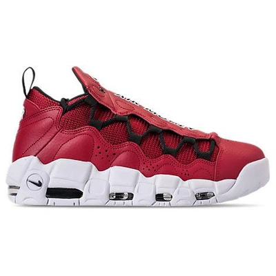 Shop Nike Men's Air More Money Basketball Shoes, Red