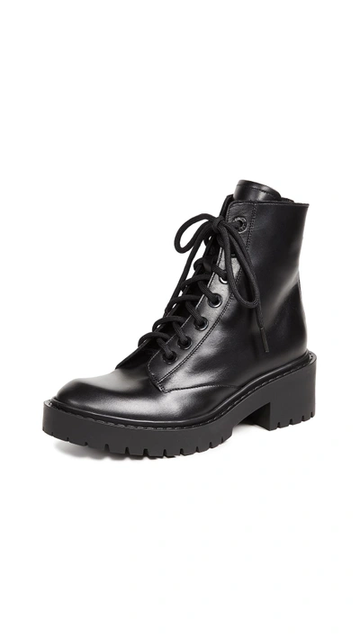 Shop Kenzo Pike Boots In Black