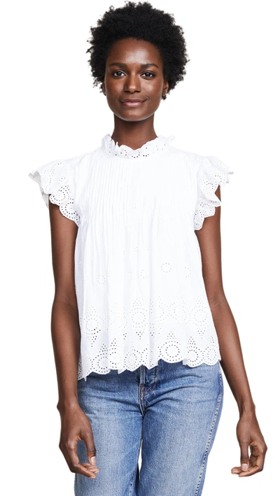 Shop Valencia & Vine Gabby Top In White