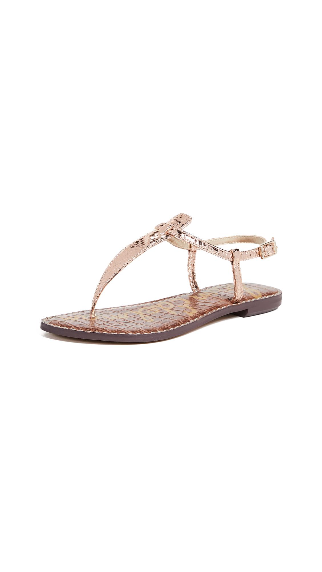sam edelman gigi sandal gold