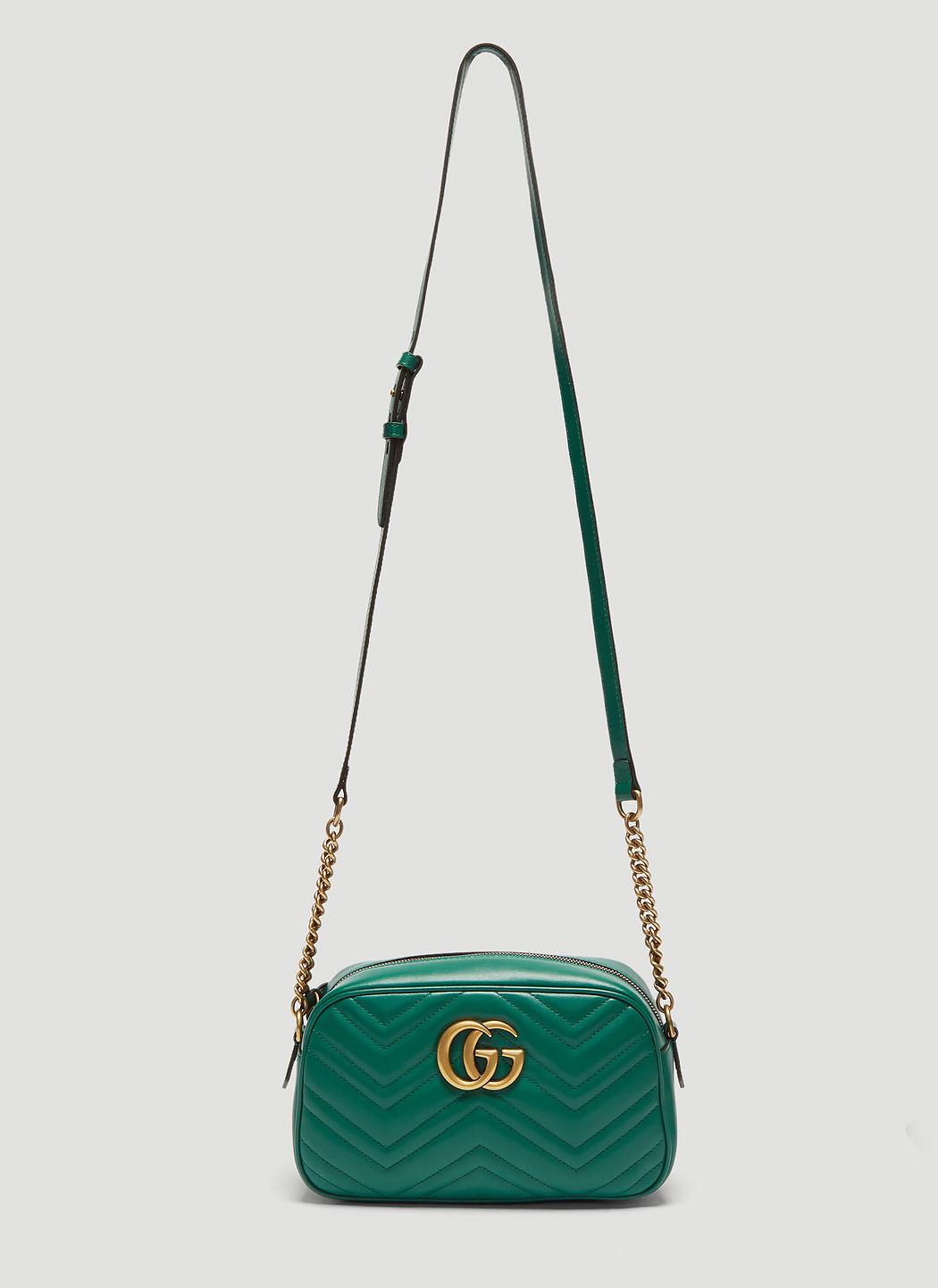 gucci marmont green bag