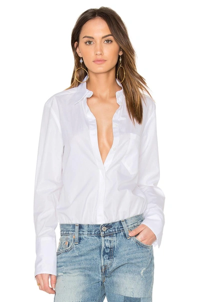 Shop Alix Nyc Howard Bodysuit In White