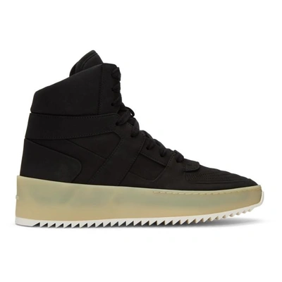 Shop Fear Of God Black Basketball Sneakers