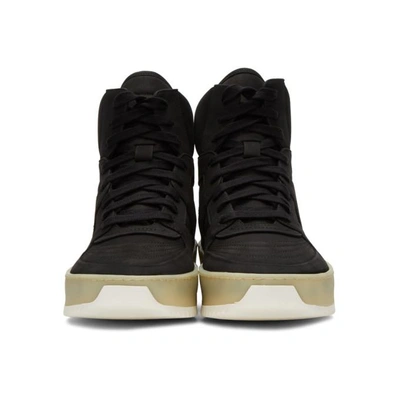 Shop Fear Of God Black Basketball Sneakers