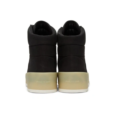 Shop Fear Of God Black Basketball Sneakers