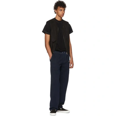 Shop Noon Goons Ssense Exclusive Navy Icon Lounge Pants