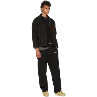 Shop Noon Goons Ssense Exclusive Black Icon Lounge Pants