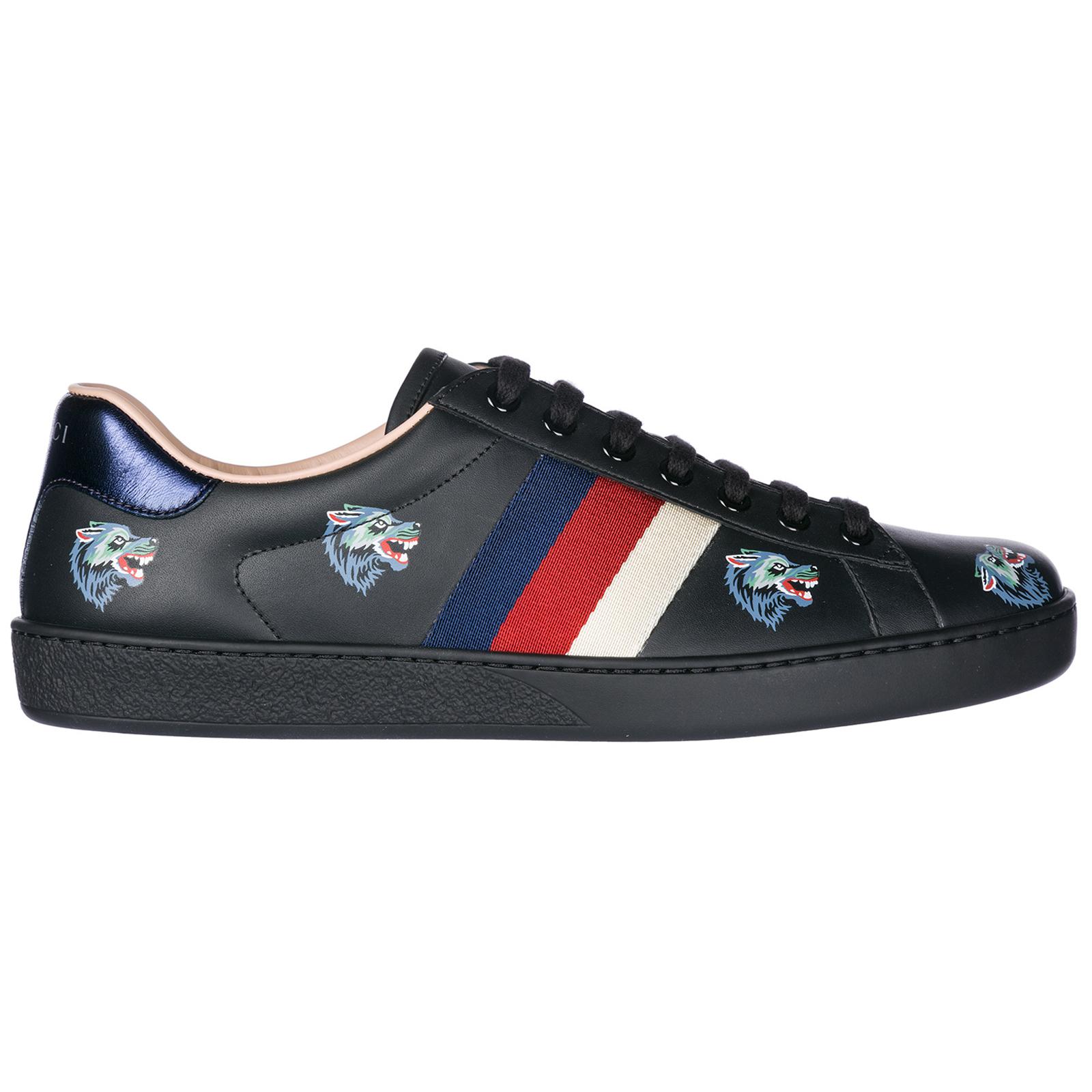 gucci wolf trainers