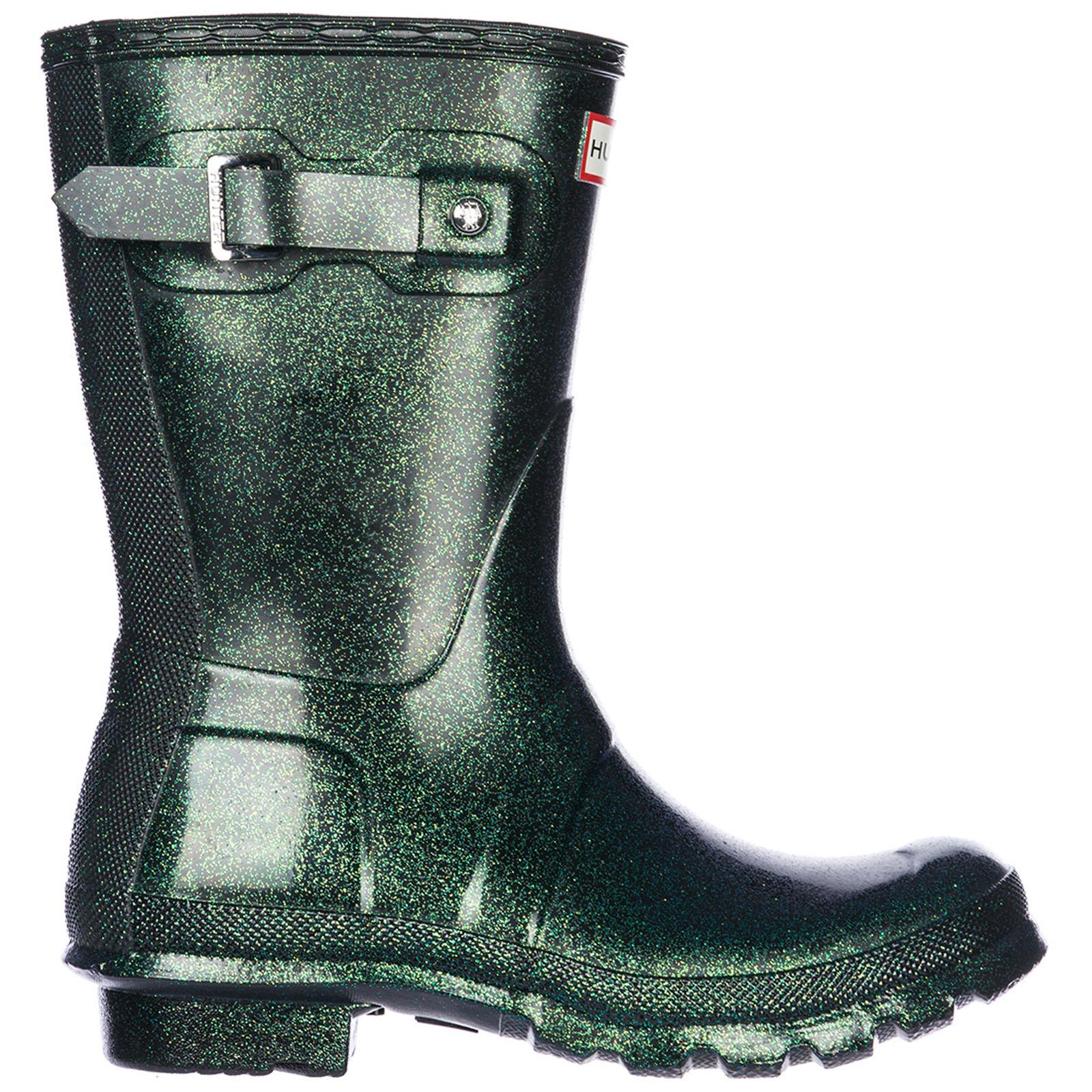 short green rain boots