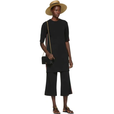 Shop Gucci Black Small Marmont Shoulder Bag In 1000 Black