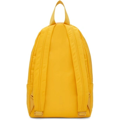 Shop Anya Hindmarch Yellow Chubby Wink Backpack In Soleil