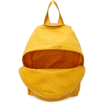 Shop Anya Hindmarch Yellow Chubby Wink Backpack In Soleil