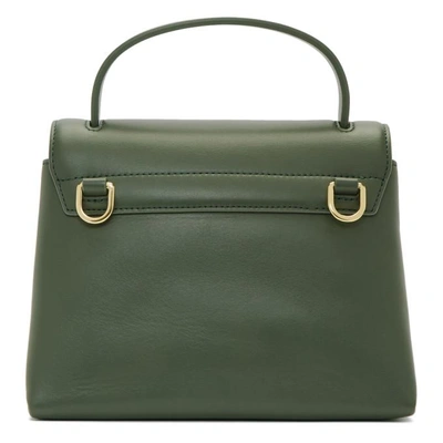 Shop 3.1 Phillip Lim Green Mini Alix Top Handle Satchel In Ca324 Cactu