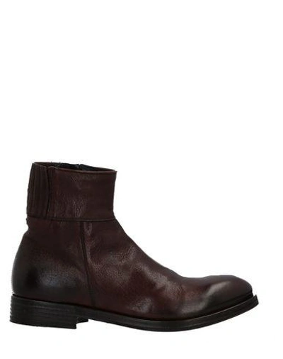 Shop Raparo Boots In Dark Brown