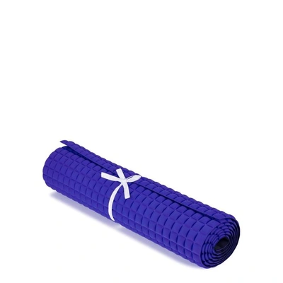 Shop No Ka'oi Royal Blue Quilted Yoga Mat
