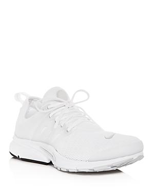 Nike Women's Air Presto Lace Up Sneakers In White/ Pure Platinum/ White |  ModeSens