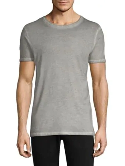 Shop Atm Anthony Thomas Melillo Cotton Jersey Tee In Storm