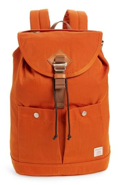 Shop Doughnut Montana Water Repellent Backpack - Orange In Rust