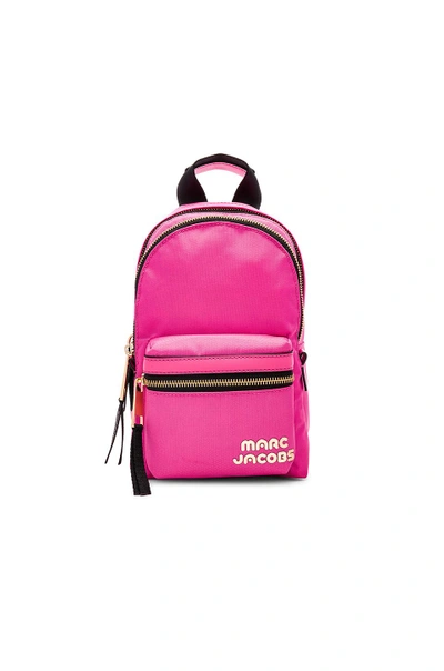 Shop Marc Jacobs Mini Backpack In Pink