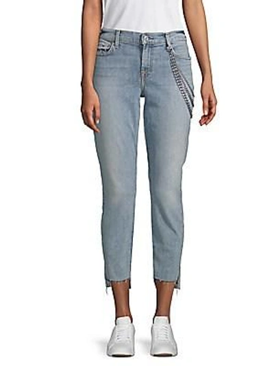Shop 7 For All Mankind Chained Ankle Skinny Jeans
