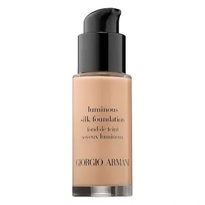 Shop Giorgio Armani Beauty Mini Luminous Silk Perfect Glow Flawless Oil-free Foundation 5 0.6 oz/ 18 ml