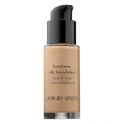 Shop Giorgio Armani Beauty Mini Luminous Silk Perfect Glow Flawless Oil-free Foundation 6 0.6 oz/ 18 ml