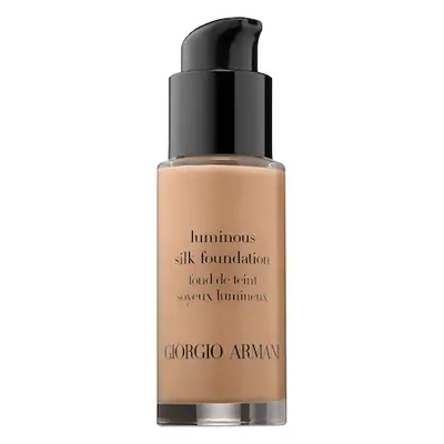 Shop Giorgio Armani Beauty Mini Luminous Silk Perfect Glow Flawless Oil-free Foundation 5.5 0.6 oz/ 18 ml