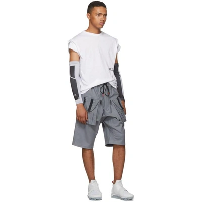 Nike Lab Grey Acg Deploy Shorts In Cool Grey | ModeSens