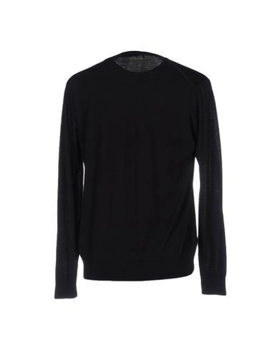 Shop Prada Man Sweater Black Size 38 Virgin Wool