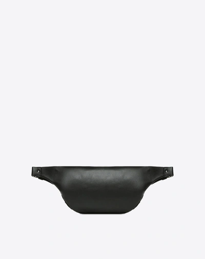 Shop Valentino Quilted Nylon Belt Bag In Black