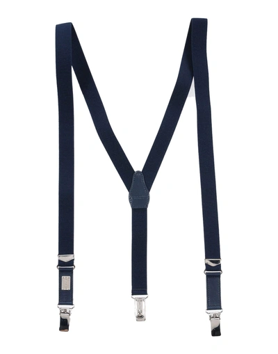 Dolce & Gabbana Braces In Dark Blue