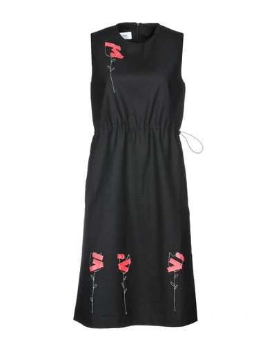 Shop Jimi Roos Knee-length Dress In Black