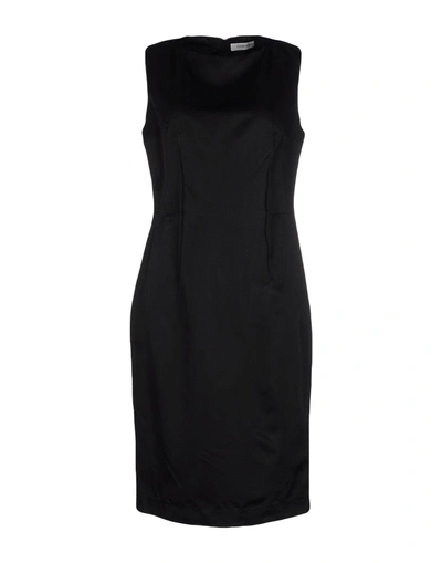 Shop Pierre Balmain Knee-length Dresses In Black