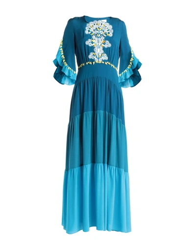 Shop Peter Pilotto Formal Dress In Pastel Blue