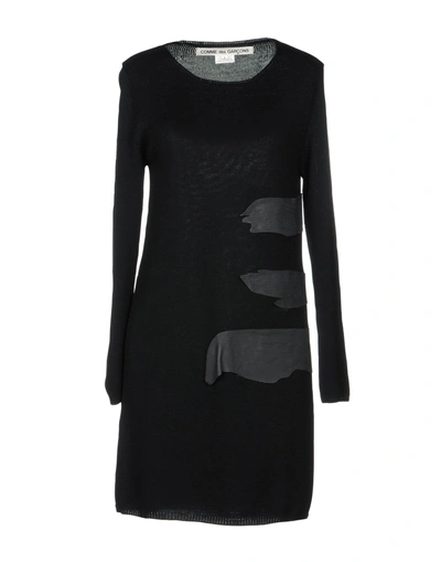 Shop Comme Des Garçons Short Dress In Black